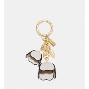 Coach Essential Tea Rose Bag Charm Chalk